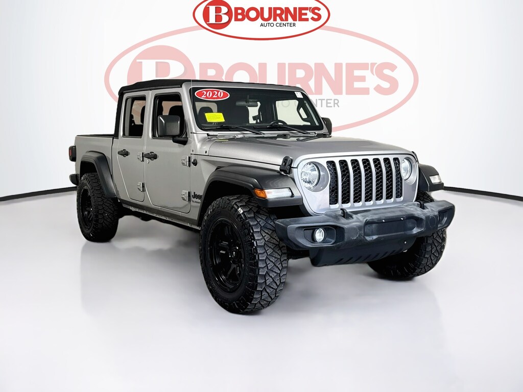 Used 2020 Jeep Gladiator Sport 4x4 w/Soft Top,Bed Liner Truck Crew Cab