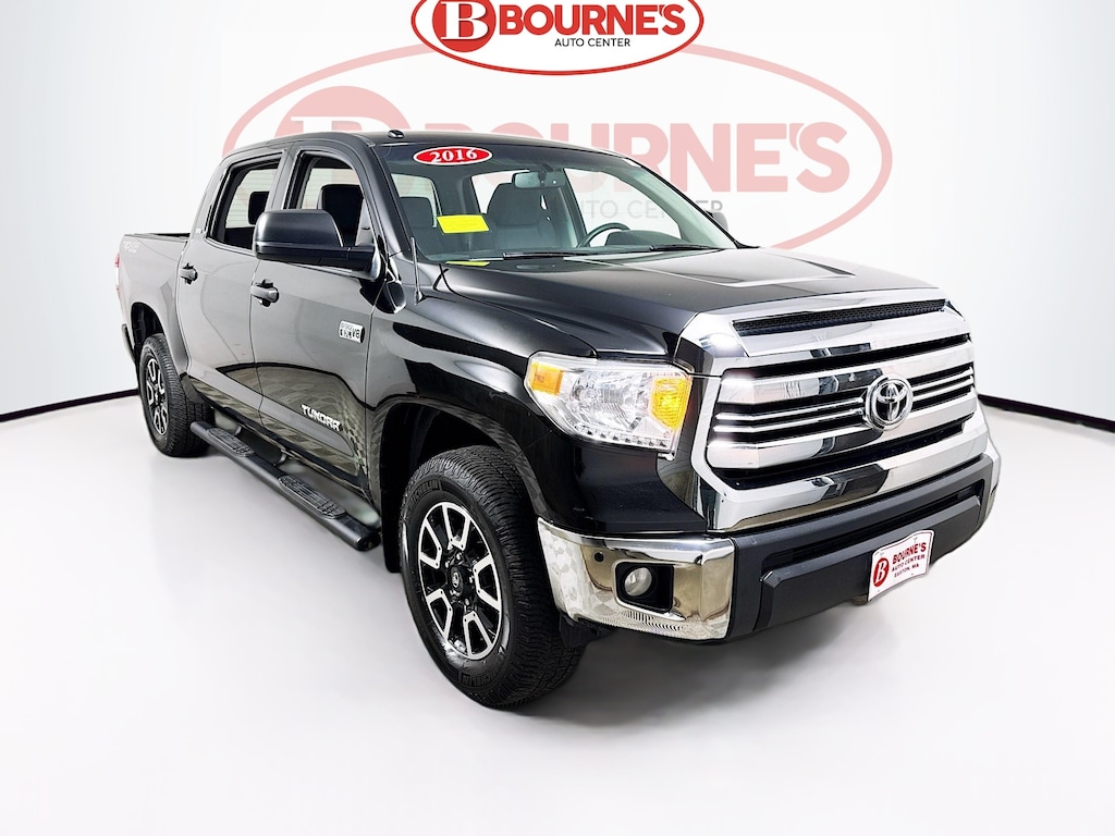 Used 2016 Toyota Tundra CrewMax SR5 TRD Offroad V8 4WD w/Upgrade Pkg,Entune Audio Truck CrewMax