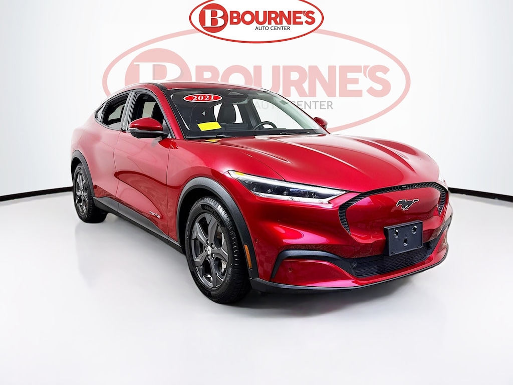 Used 2021 Ford Mustang Mach-E Select AWD w/Navigation,Heated Leather SUV