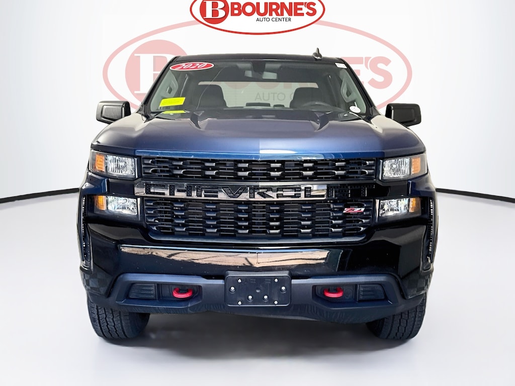 Used 2020 Chevrolet Silverado 1500 Crew Cab Custom Trail Boss 4WD w/Remote Start,Android&Apple Carplay Truck Crew Cab