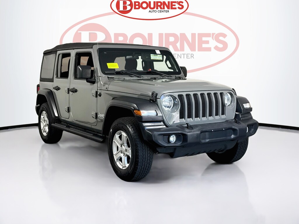 Used 2019 Jeep Wrangler Unlimited Sport S 4x4 w/Heated Seats & Steering Wheel SUV