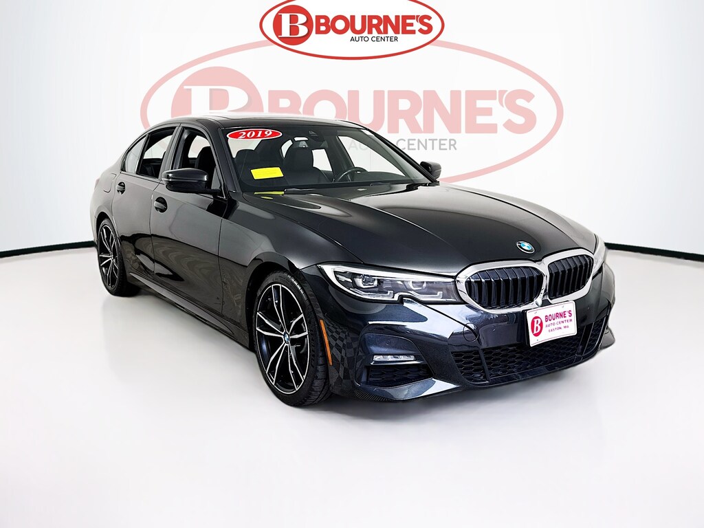 Used 2019 BMW 330i MSport xDrive w/Navigation,Leather,Pano Sunroof Sedan