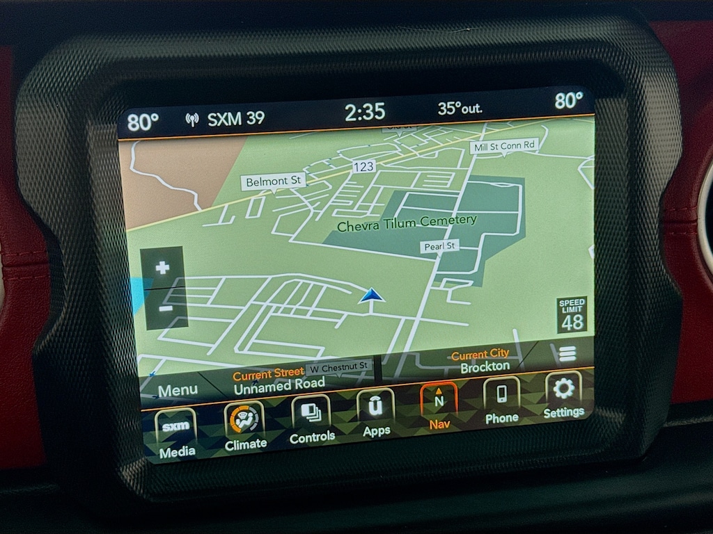 Used 2023 Jeep Wrangler 4xe Rubicon 20th Anniversary 4x4 w/Navigation,Red Leather,Alpine Audio SUV