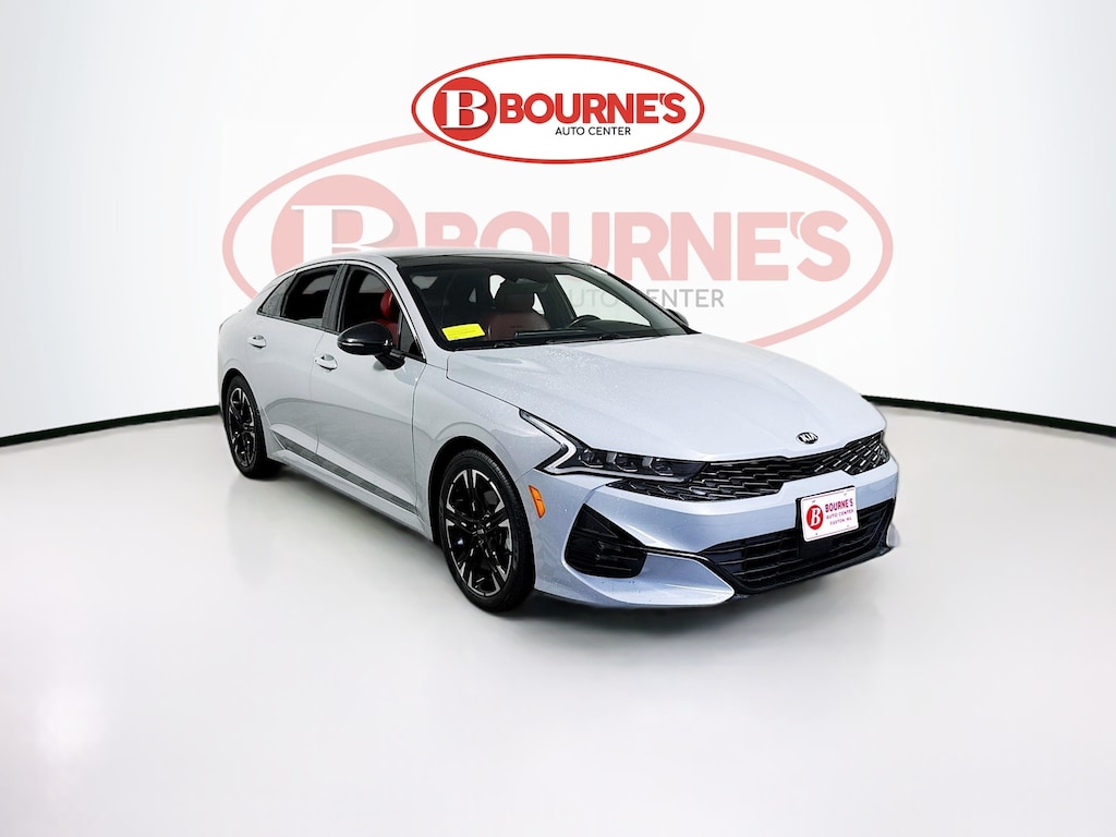 Used 2021 Kia K5 GT-Line AWD w/Nav,Leather,Pano Sunroof Sedan