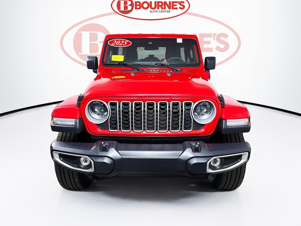 Used 2025 Jeep Wrangler 4xe Sahara 4x4 w/Heated Seats & Steering Wheel SUV