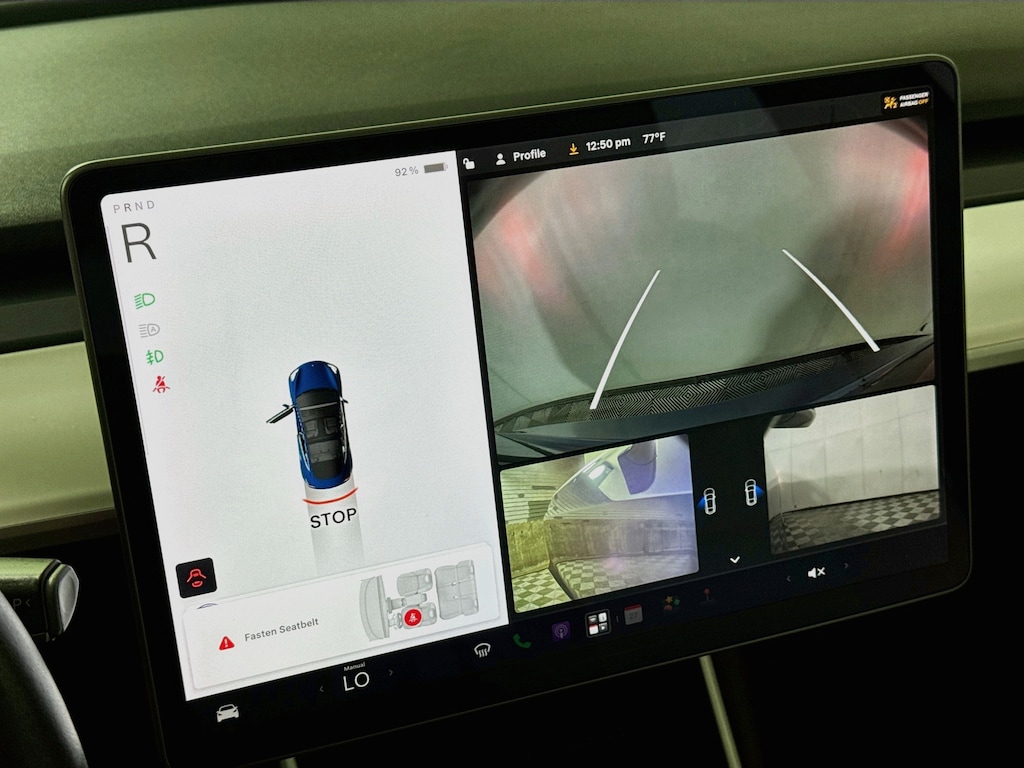 Used 2019 Tesla Model 3 Long Range AWD w/AutoPilot,Navigation,Leather Sedan