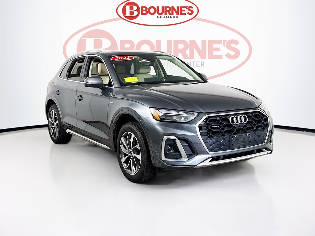 Used 2022 Audi Q5 45 S line Premium Plus quattro w/Heated Leather,Pano Sunroof,B&O Audio SUV