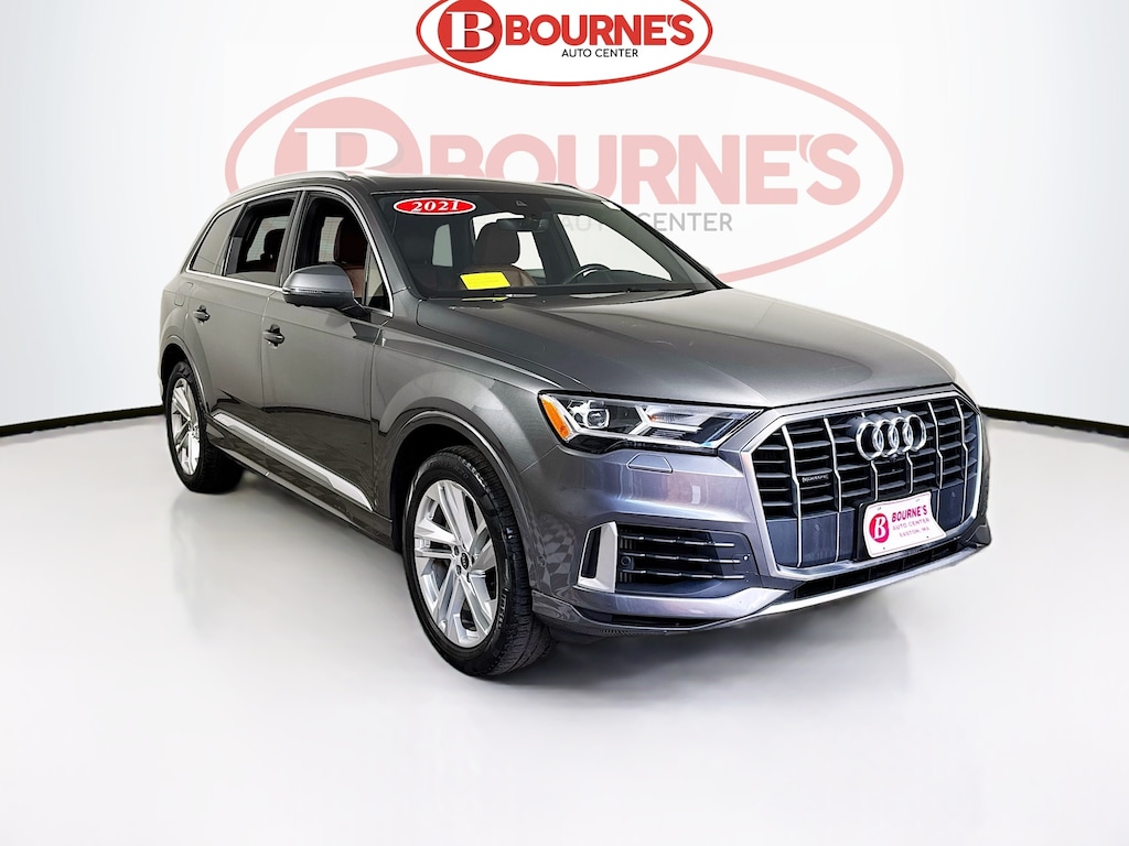 Used 2021 Audi Q7 55 Premium Plus quattro w/Navigation,Leather,Pano Sunroof SUV