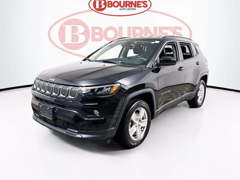 Used 2022 Jeep Compass Latitude 4x4 w/Android Auto & Apple Carplay SUV