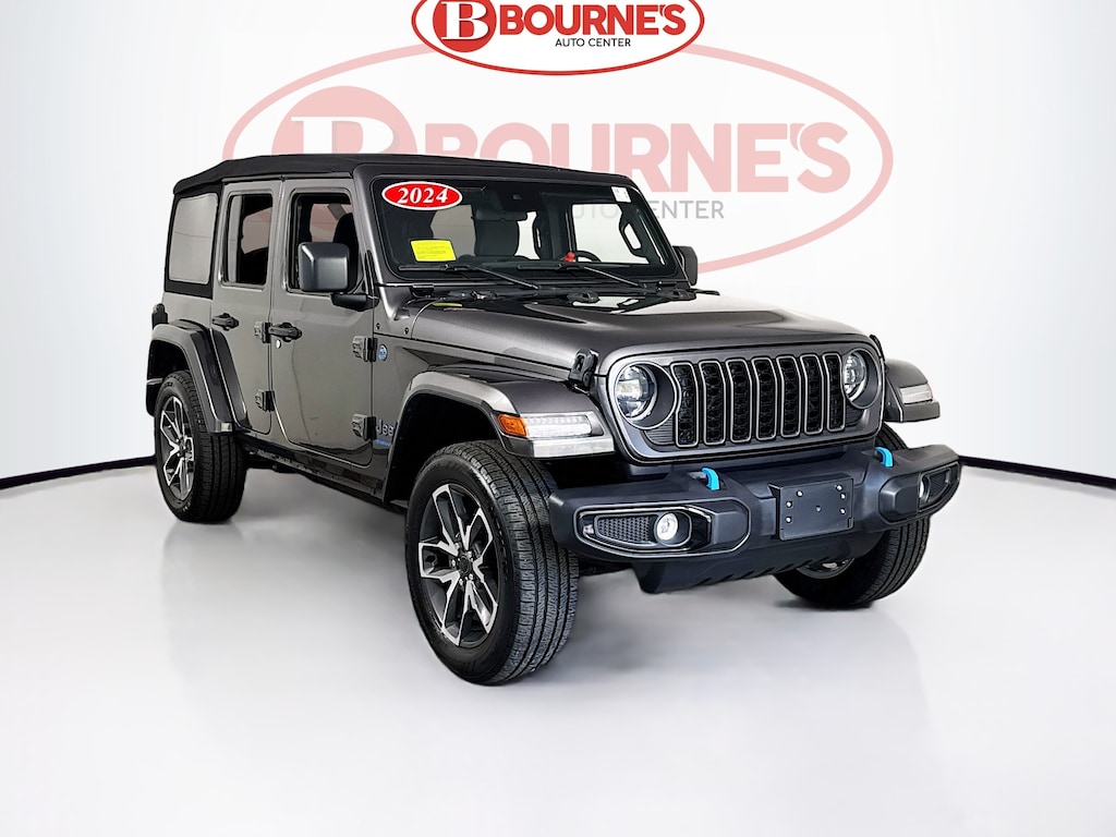 Used 2024 Jeep Wrangler 4xe Sport s 4x4 w/Convenience & Safety Pkgs. SUV