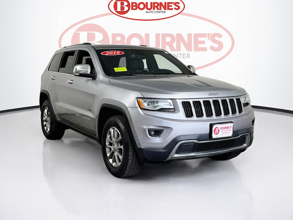 Used 2016 Jeep Grand Cherokee Limited 4x4 w/Navigation,Leather, Pano Sunroof SUV