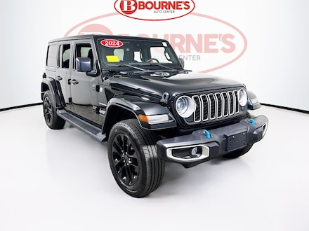 2024 Jeep Wrangler 4xe Sahara 4x4 w/Heated Leather & Steering Wheel SUV