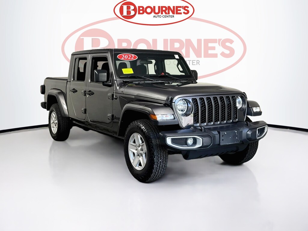 Used 2022 Jeep Gladiator Sport S 4x4 w/Heated Seats & Steering Wheel Truck Crew Cab