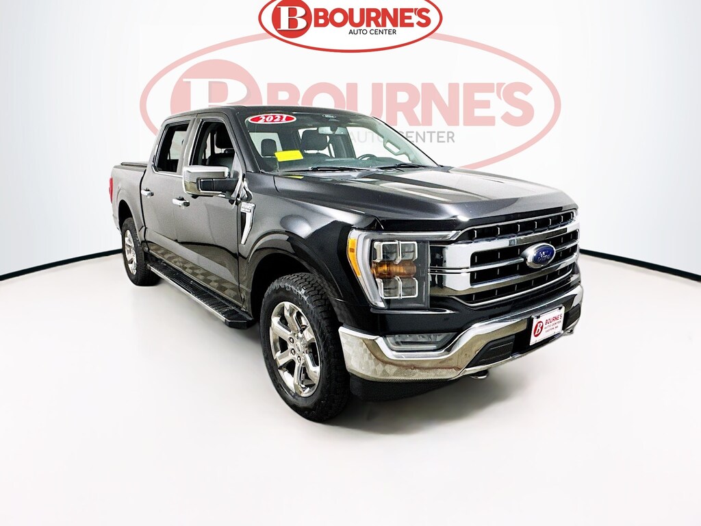 Used 2021 Ford F-150 SuperCrew Lariat 4WD w/Navigation,Leather,Pano Sunroof Truck SuperCrew Cab