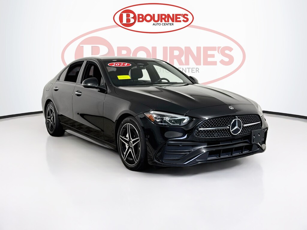 Used 2024 Mercedes-Benz C300 AMG-Line 4MATIC w/Exclusive Pkg,Navi,Leather,Pano Sunroof Sedan