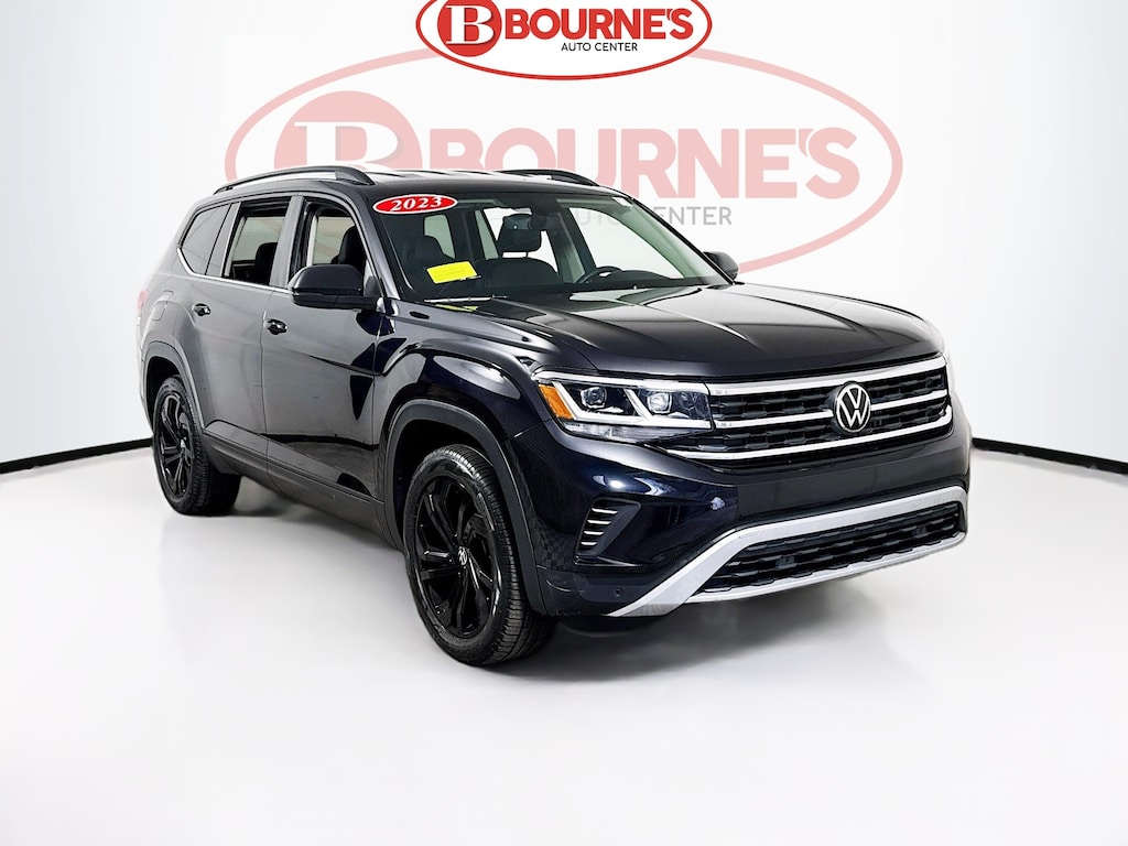 Used 2023 Volkswagen Atlas SE 4MOTION w/Heated Leather,Pano Sunroof SUV