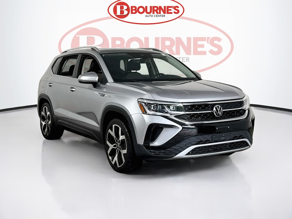 Used 2023 Volkswagen Taos 1.5T SEL 4MOTION w/Navigation,Leather,Pano Sunroof SUV