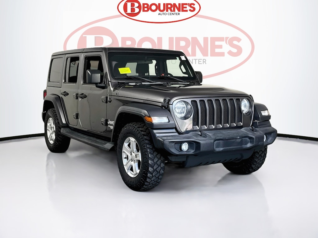 Used 2018 Jeep Wrangler Unlimited Sport S 4x4 w/3.6L V6 SUV