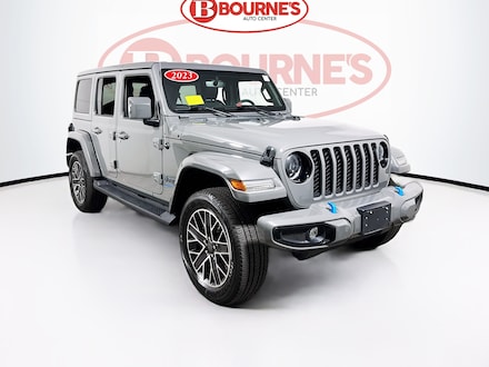 2023 Jeep Wrangler 4xe Sahara 4x4 w/Navi,Heated Leather,Alpine Audio SUV