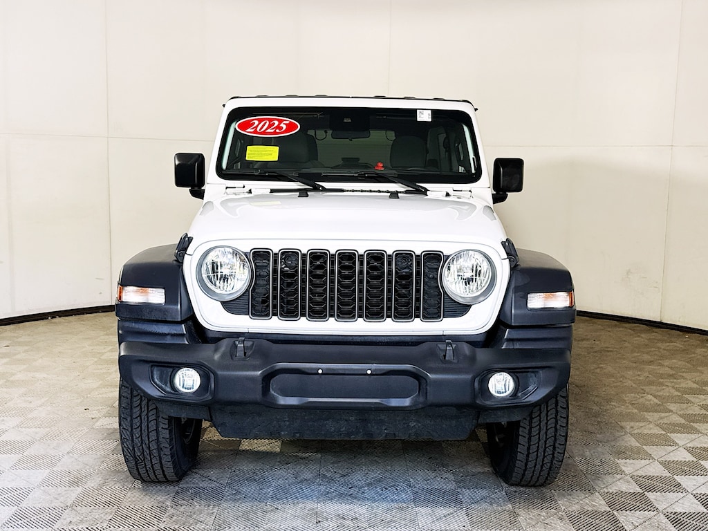 Used 2025 Jeep Wrangler Sport S 4x4 w/Heated Seats & Steering Wheel SUV