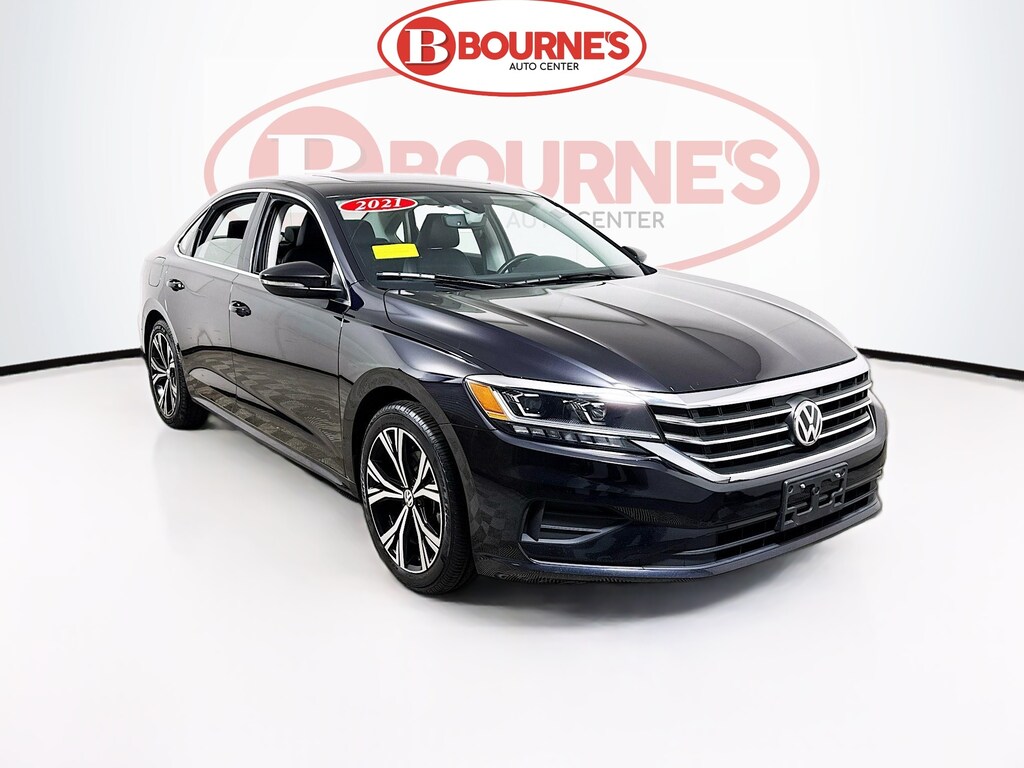 Used 2021 Volkswagen Passat 2.0T SE w/Heated Leather,Sunroof Sedan