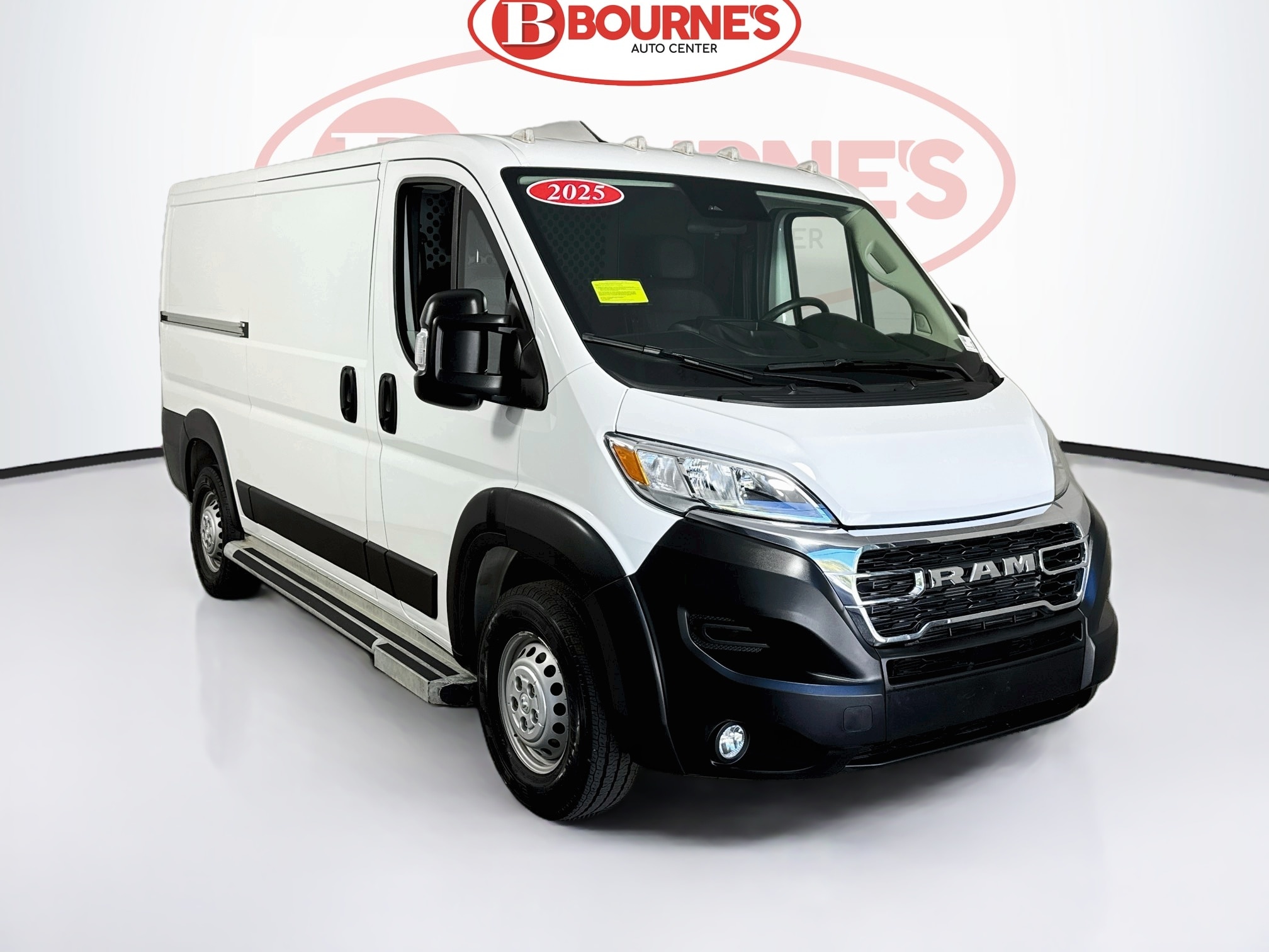 Bright White 2025 RAM ProMaster Van Front-Wheel Drive Automatic