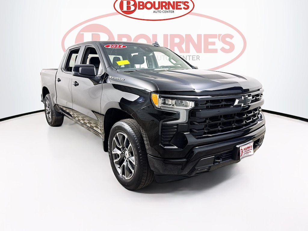 Used 2024 Chevrolet Silverado 1500 Crew Cab  RST 4WD w/Heated Seats,Android Auto & AppleCarplay Truck Crew Cab