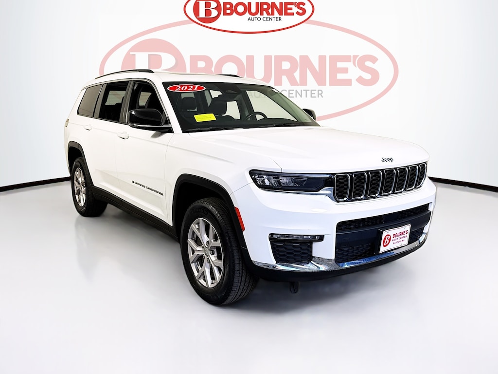 Used 2021 Jeep Grand Cherokee L Limited 4x4 w/Navigation,Leather,Pano Sunroof SUV