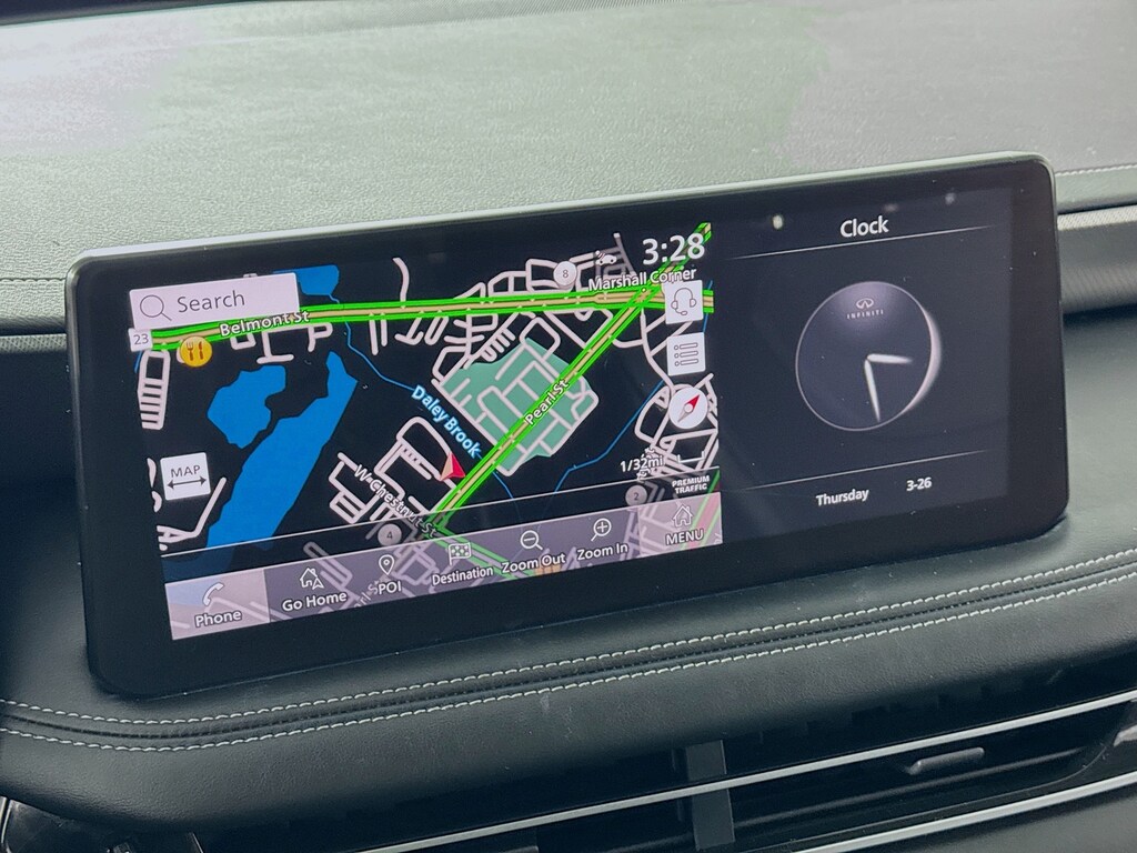 Used 2023 INFINITI QX60 Luxe AWD w/Navigation,Leather,Pano Sunroof SUV