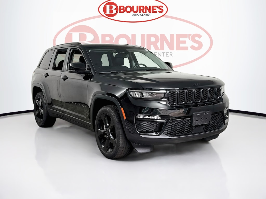 Used 2023 Jeep Grand Cherokee Limited 4x4 w/Black Appearance Pkg,Nav,Heated Leat SUV