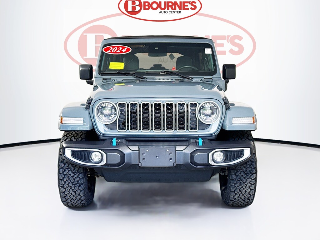 Used 2024 Jeep Wrangler 4xe Sahara 4x4 w/Heated Leather & Steering Wheel SUV