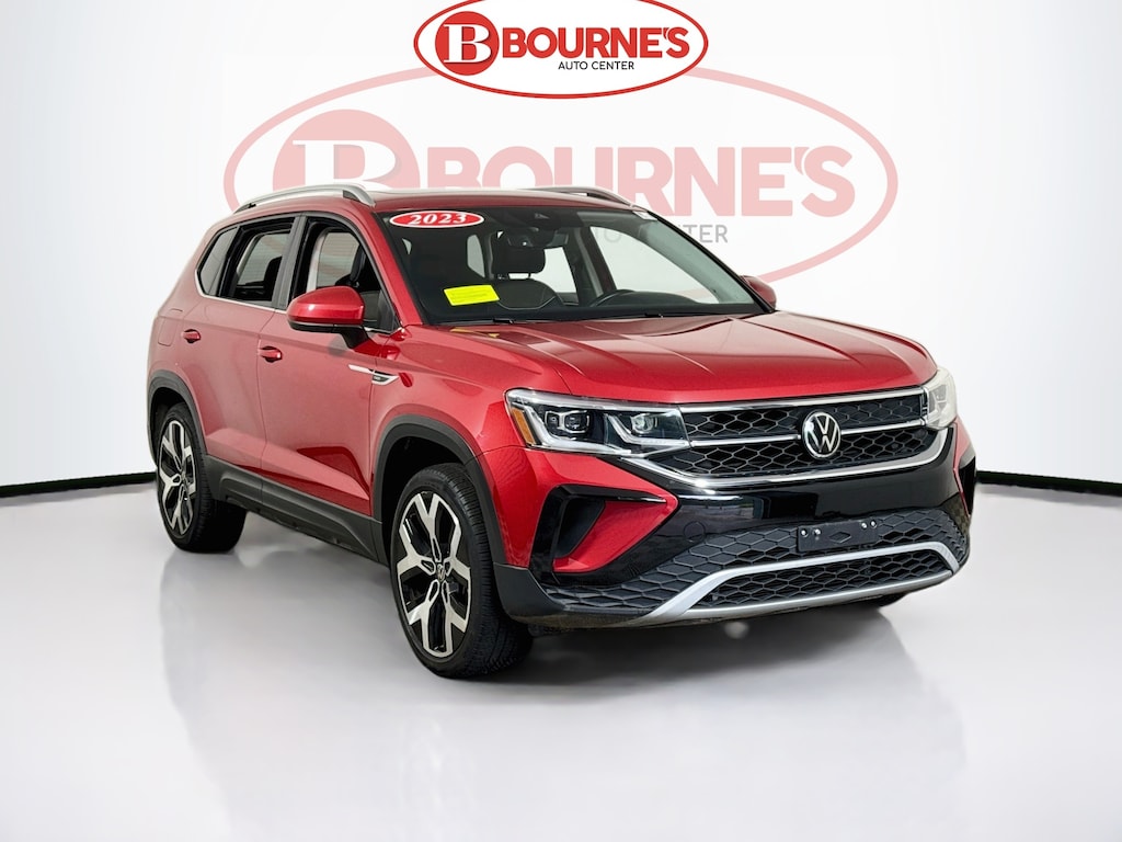 Used 2023 Volkswagen Taos 1.5T SEL 4MOTION w/Navigation,Leather,Pano Sunroof SUV