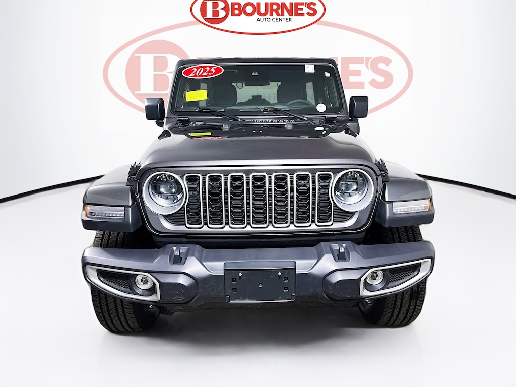 Used 2025 Jeep Wrangler 4xe Sahara 4x4 w/Active Safety Group,Heated Seats&Wheel SUV
