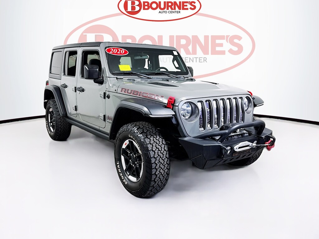 Used 2020 Jeep Wrangler Unlimited Rubicon 4x4 w/6 Speed Manual,Android&Apple Carplay SUV