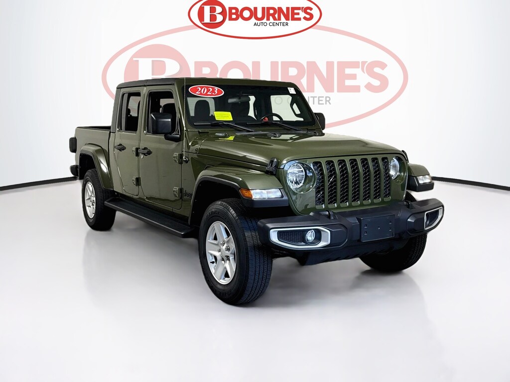 Used 2023 Jeep Gladiator Sport S 4x4 w/Heated Seats & Steering Wheel Truck Crew Cab