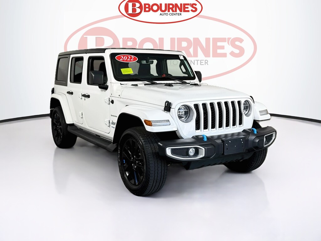 Used 2022 Jeep Wrangler 4xe Sahara 4x4 w/Navigation,Heated Leather SUV