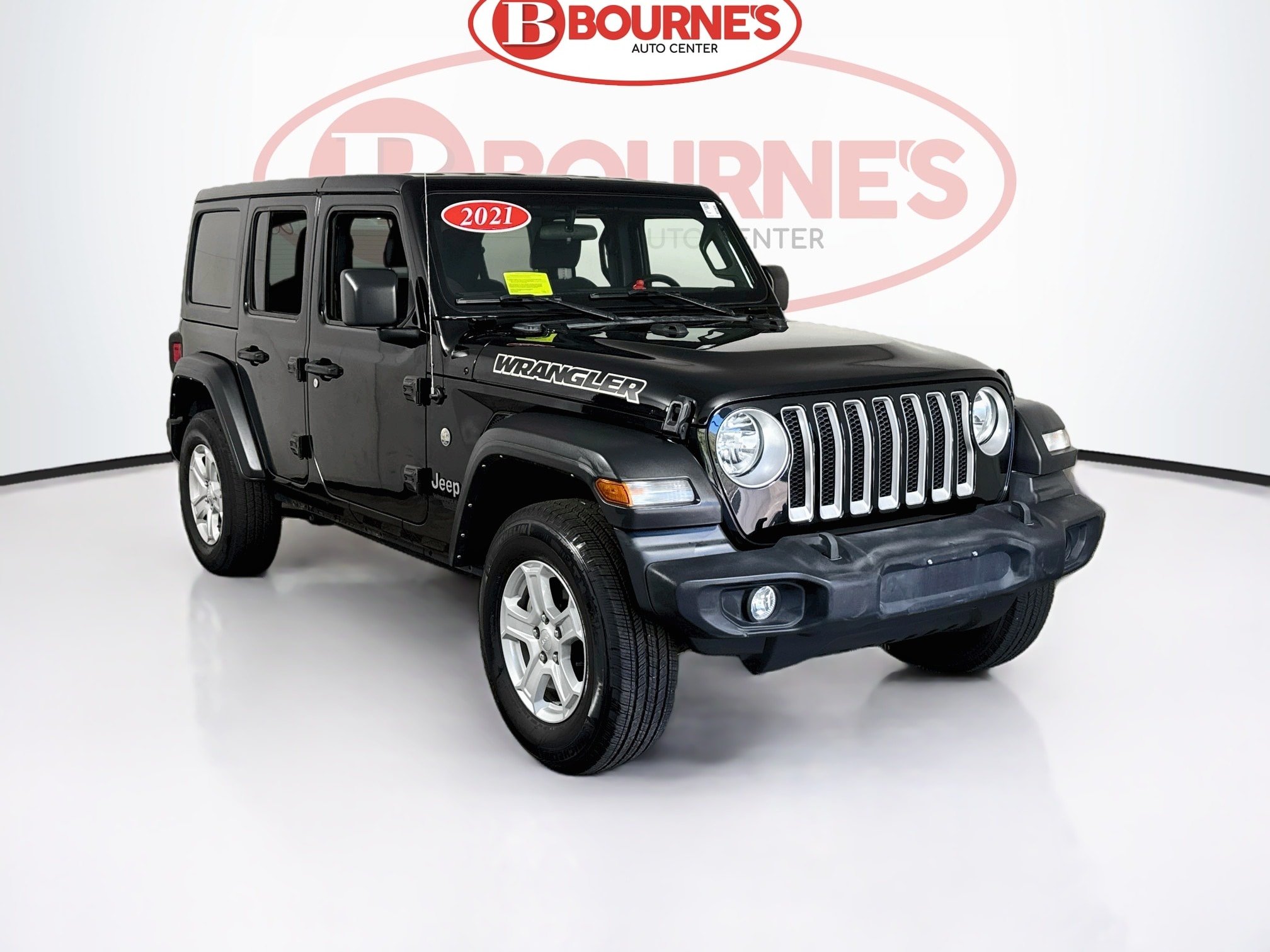 Black 2021 Jeep Wrangler SUV / Crossover Four-Wheel Drive Automatic
