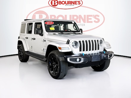 2023 Jeep Wrangler 4xe Sahara 4x4 w/Sky 1-Touch,Navi,Heated Leather SUV