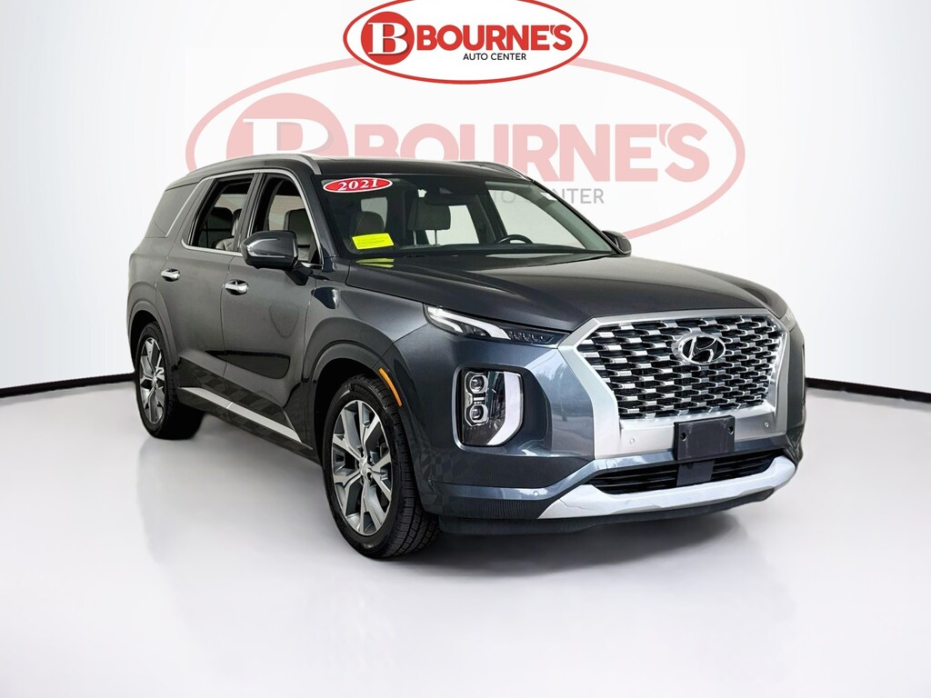 Used 2021 Hyundai Palisade Limited AWD w/Navigation,Leather,Pano Sunroof SUV