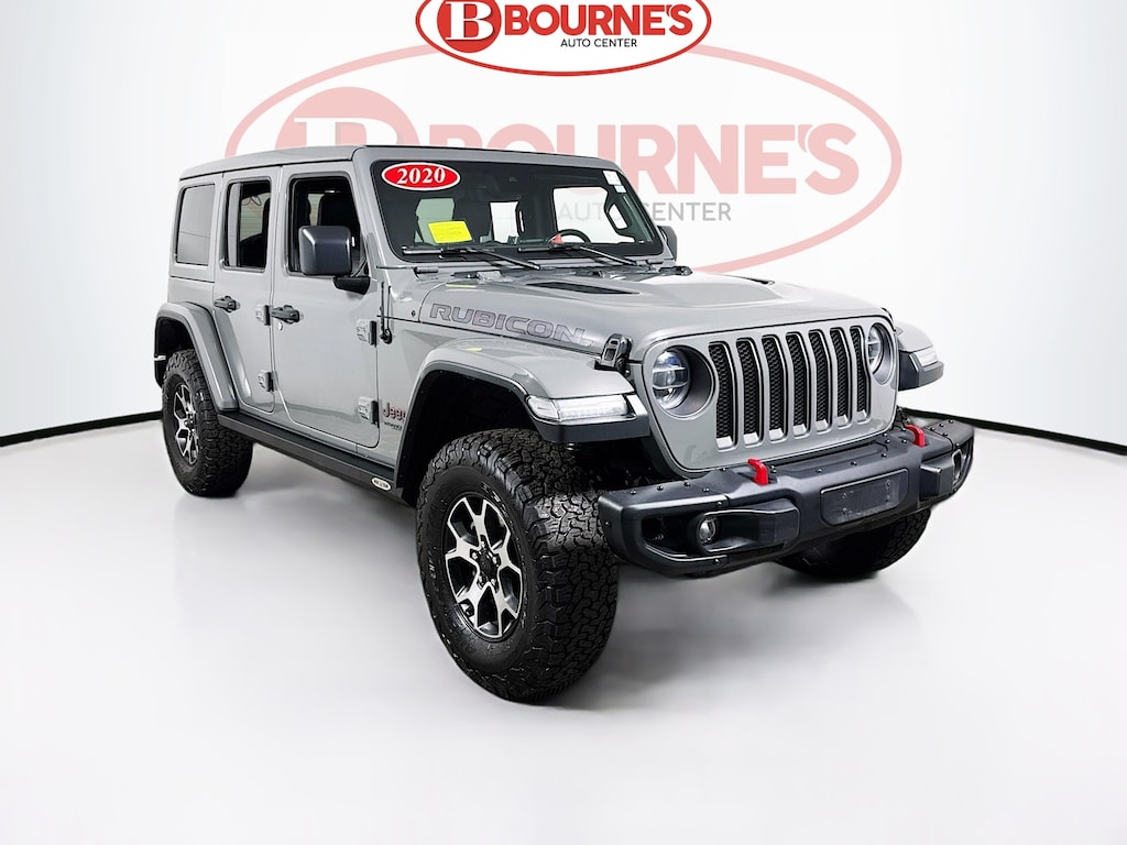 Used 2020 Jeep Wrangler Unlimited Rubicon 4x4 w/Sky 1-Touch,Navigation,Leather SUV