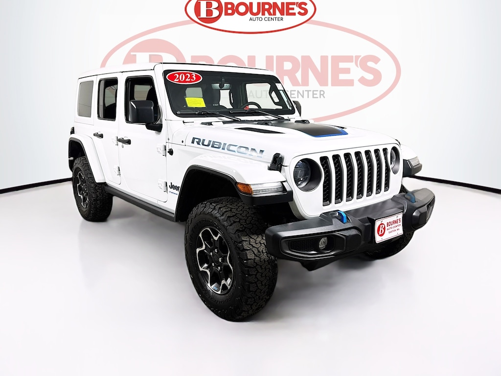 Used 2023 Jeep Wrangler 4xe Rubicon 4x4 w/Sky 1-Touch,Navigation,Alpine Audio SUV