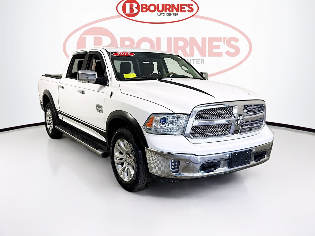 Used 2016 Ram 1500 Crew Cab Longhorn 4WD w/Navigation,Leather,Sunroof Truck Crew Cab