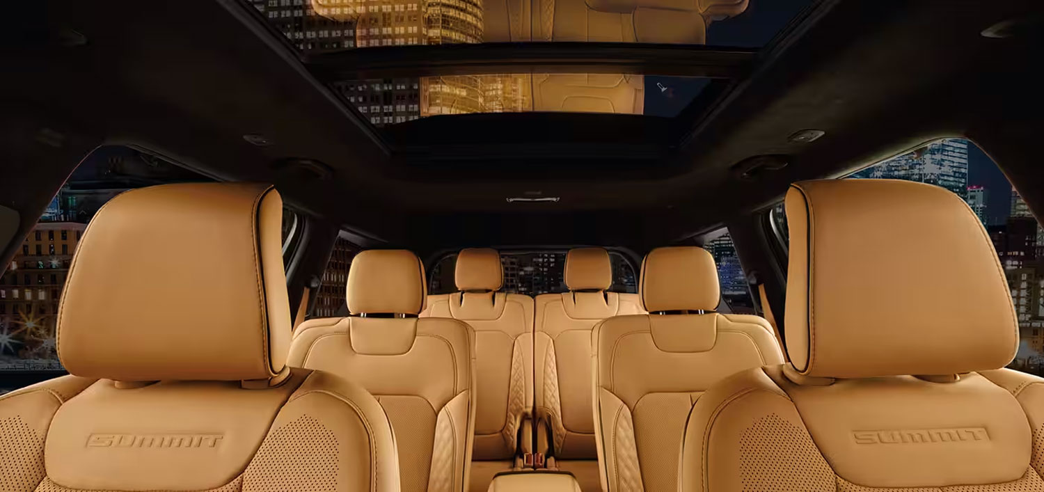 Jeep grand cherokee have 3rd row seating online