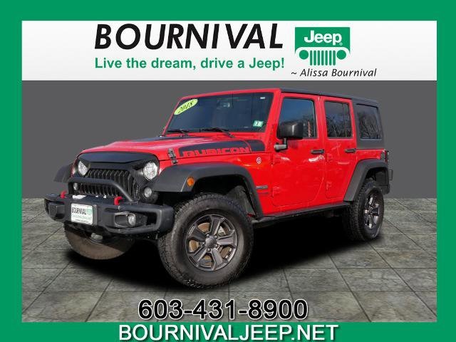 Certified Used 2018 Jeep Wrangler JK Unlimited Rubicon 4x4 For Sale in  Portsmouth NH | VIN: 1C4BJWFG3JL828203