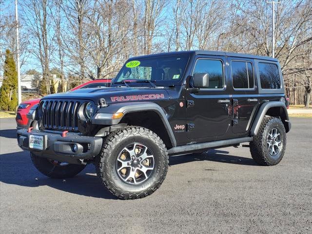 Certified 2019 Jeep Wrangler Unlimited Rubicon with VIN 1C4HJXFGXKW635952 for sale in Portsmouth, NH