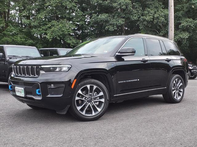 Certified 2022 Jeep Grand Cherokee Overland 4xe with VIN 1C4RJYD65N8724941 for sale in Portsmouth, NH