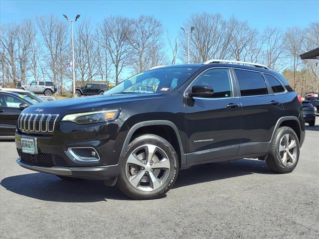 Certified 2021 Jeep Cherokee Limited with VIN 1C4PJMDN3MD167332 for sale in Portsmouth, NH