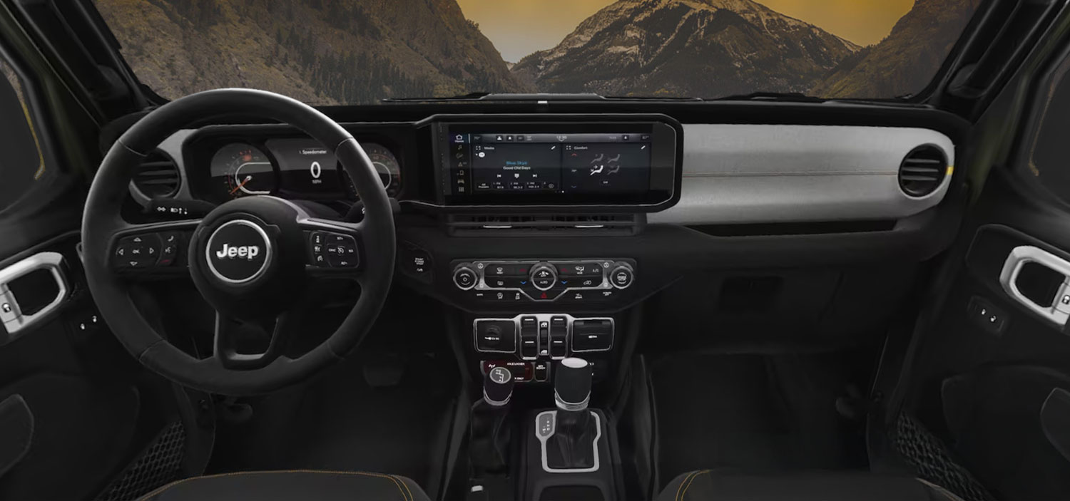 2025 Jeep Gladiator Willys 4x4 interior