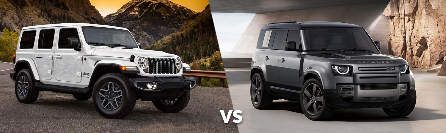 2025 Jeep Wrangler vs. 2025 Land Rover Defender