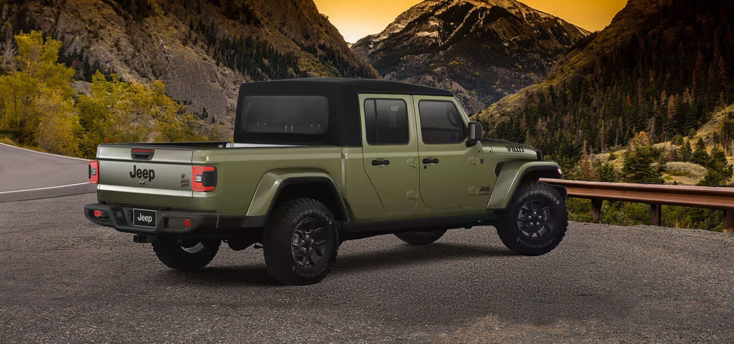 2025 Jeep Gladiator Willys 4x4 back